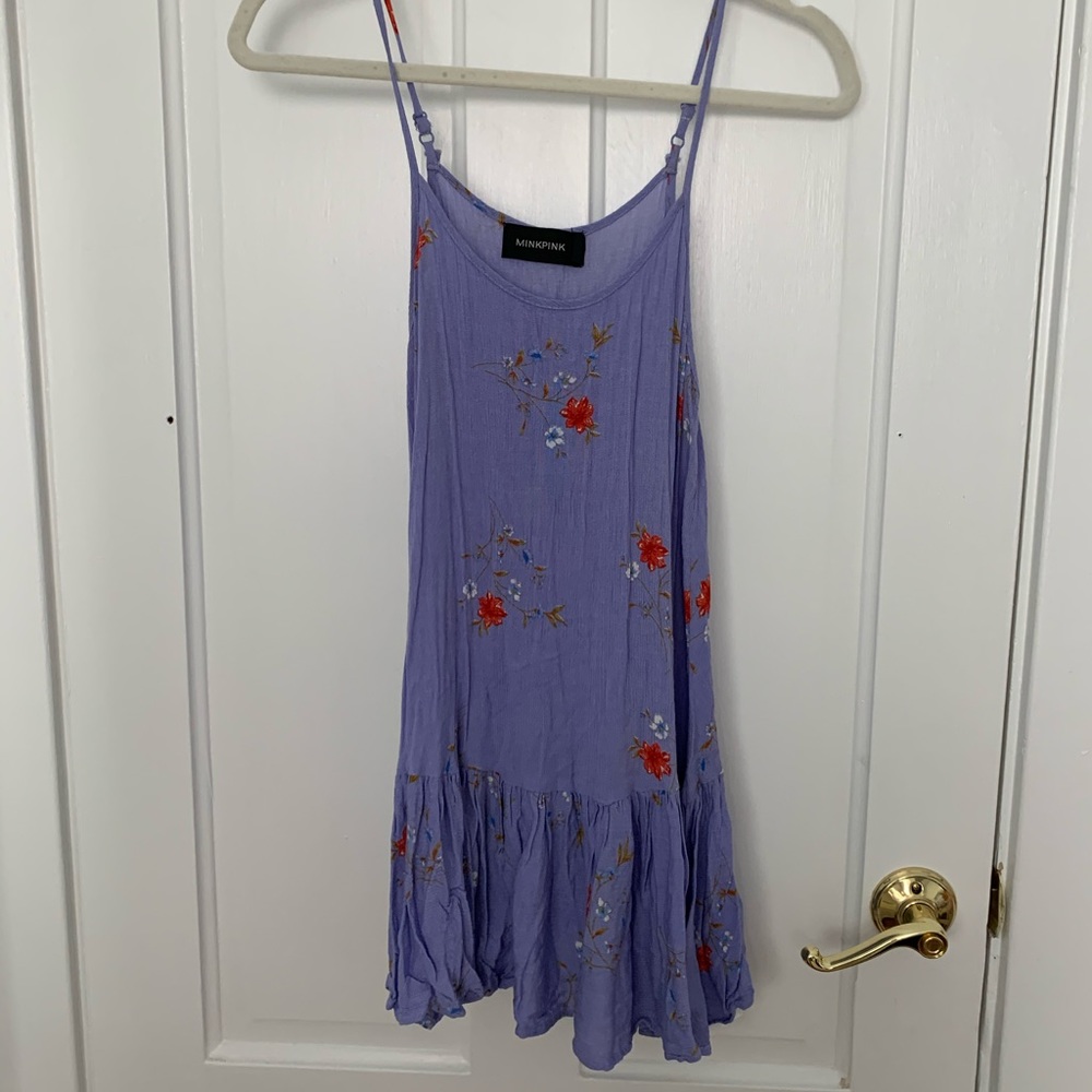 Lavender & Floral Summer Dress